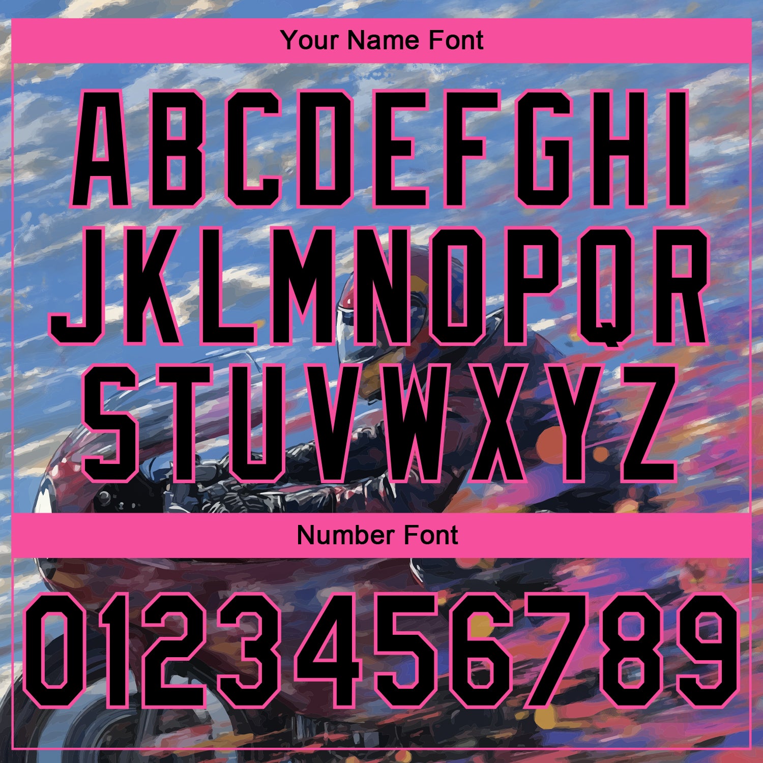 Custom Stitched Blue Black-Pink 3D Pattern Design Motorcycle Motocross Racing Sports Pullover Sweatshirt Hoodie