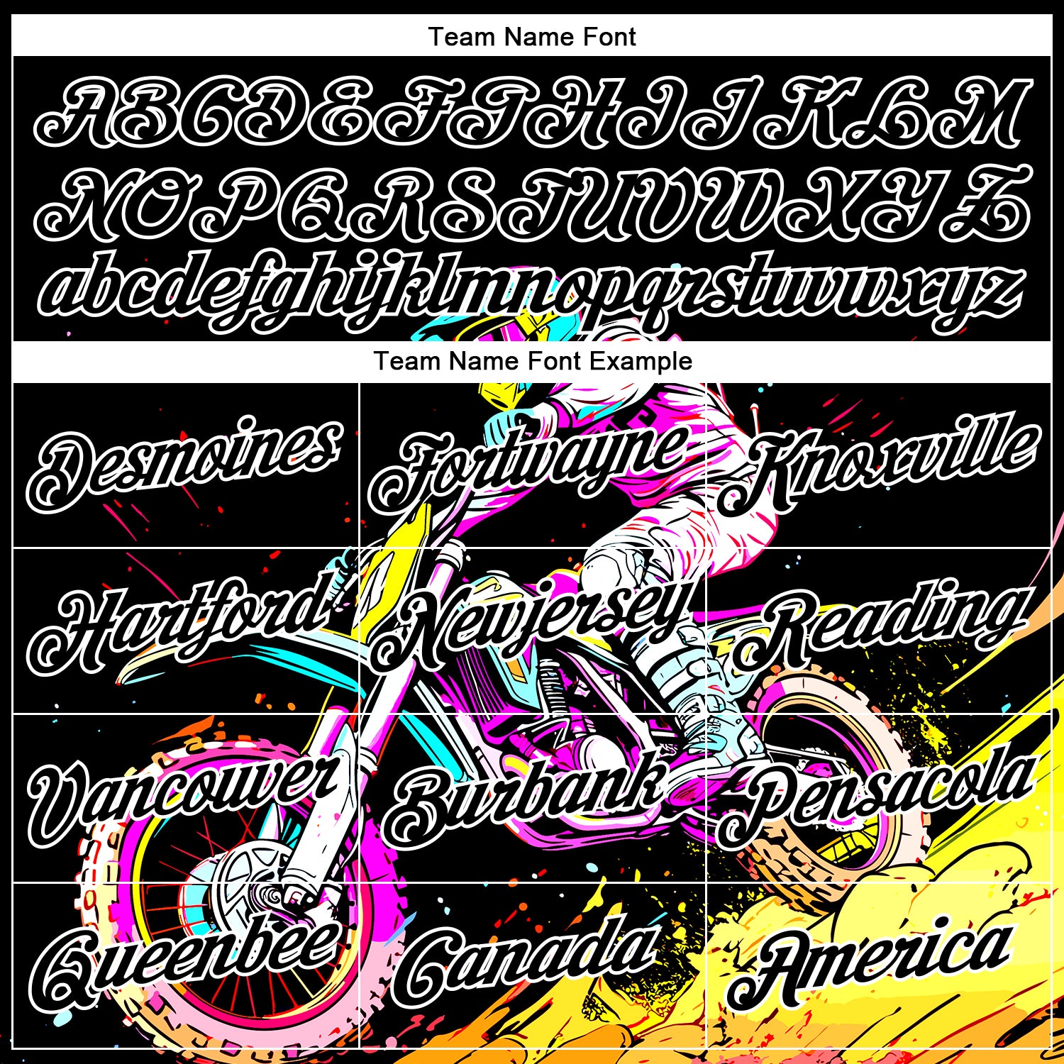 Custom Stitched Black White 3D Pattern Design Motorcycle Motocross Racing Sports Pullover Sweatshirt Hoodie