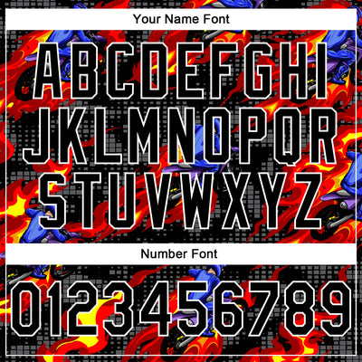 Custom Stitched Black White 3D Pattern Design Flame Motorcycle Motocross Racing Sports Pullover Sweatshirt Hoodie