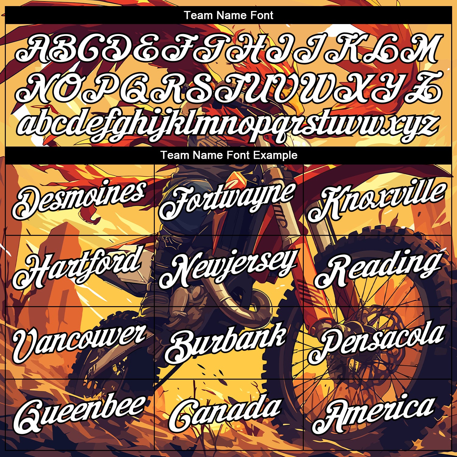 Custom Stitched Yellow White-Black 3D Pattern Design Motorcycle Motocross Racing Sports Pullover Sweatshirt Hoodie