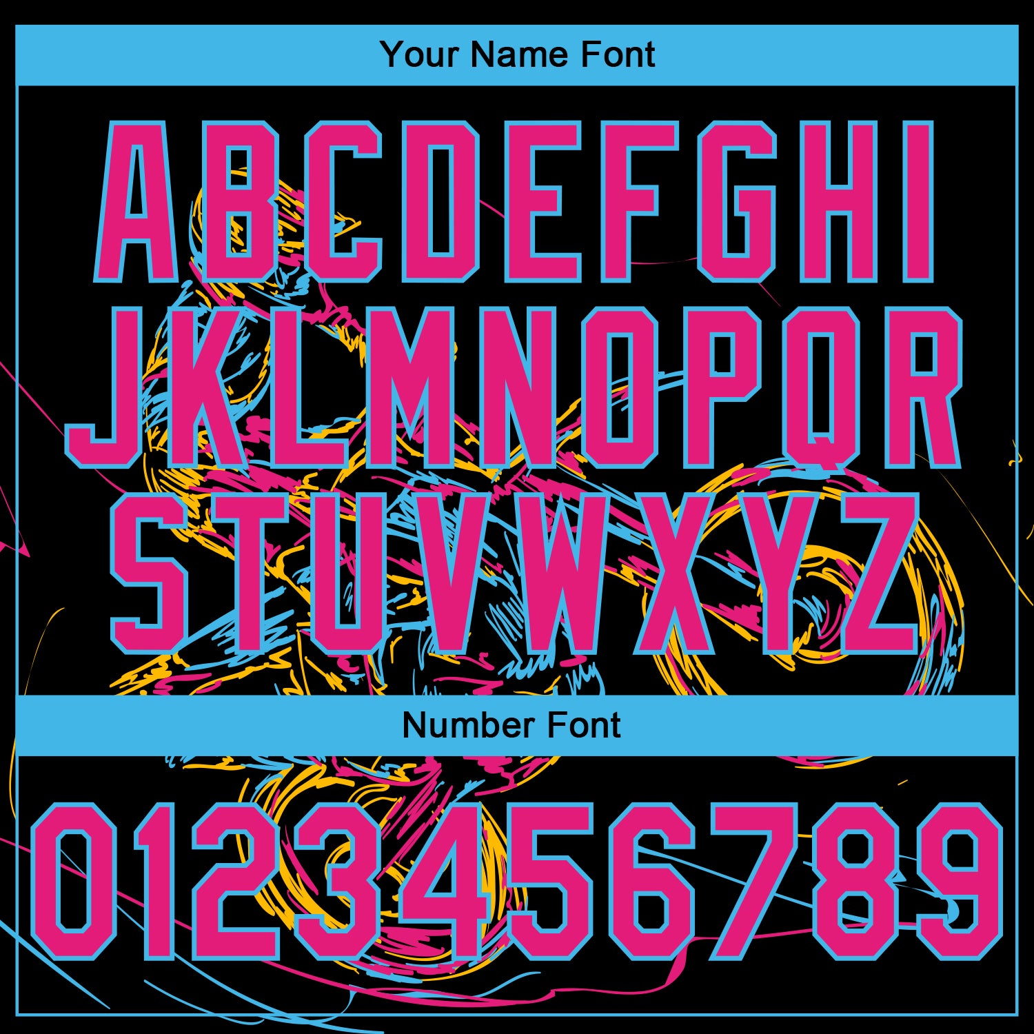 Custom Stitched Black Hot Pink-Sky Blue 3D Pattern Design Motorcycle Motocross Racing Sports Pullover Sweatshirt Hoodie