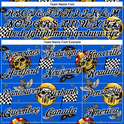 Custom Stitched Blue Black-White 3D Pattern Design Motorcycle Motocross Helmet Skull Racing Sports Pullover Sweatshirt Hoodie