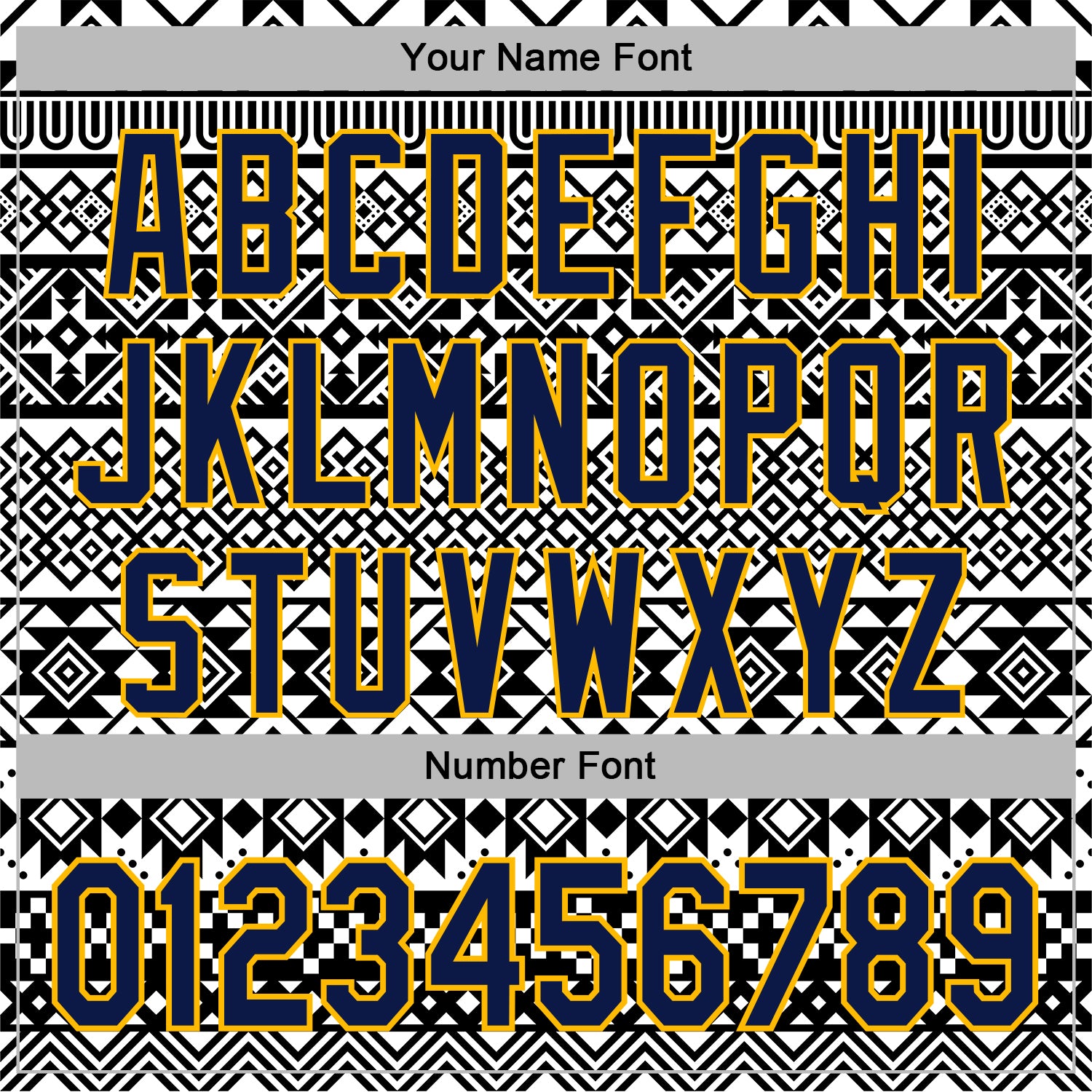 Custom Stitched White Navy-Gold 3D Pattern Design Tribal Ethnic Native American Sports Pullover Sweatshirt Hoodie