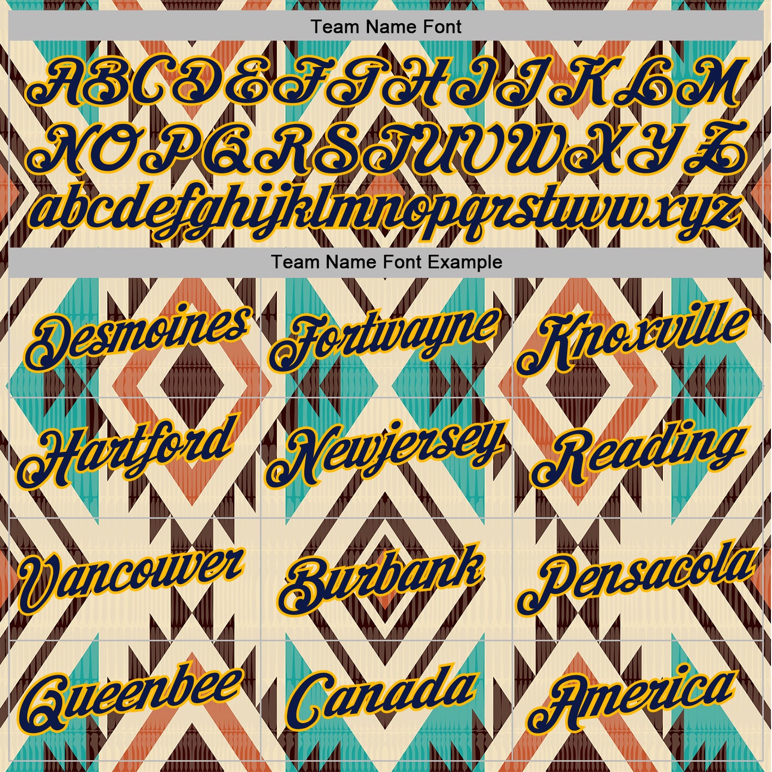 Custom Stitched City Cream Navy-Gold 3D Pattern Design Tribal Ethnic Native American Sports Pullover Sweatshirt Hoodie