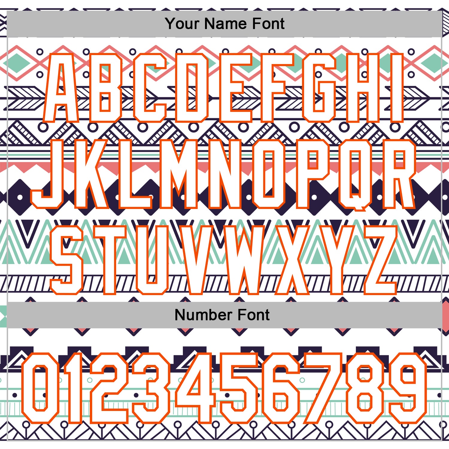 Custom Stitched White Orange 3D Pattern Design Tribal Ethnic Native American Sports Pullover Sweatshirt Hoodie