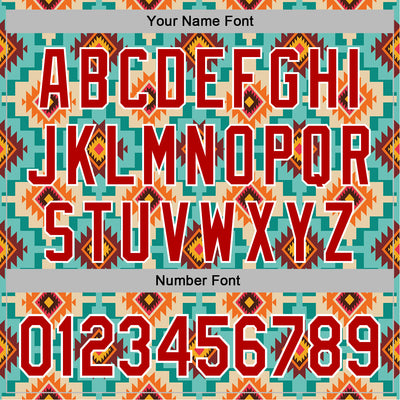 Custom Stitched City Cream Red-White 3D Pattern Design Tribal Ethnic Native American Sports Pullover Sweatshirt Hoodie