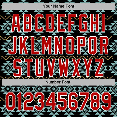 Custom Stitched Black Red-White 3D Pattern Design Tribal Ethnic Native American Sports Pullover Sweatshirt Hoodie