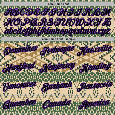 Custom Stitched City Cream Black-Purple 3D Pattern Design Tribal Ethnic Native American Sports Pullover Sweatshirt Hoodie