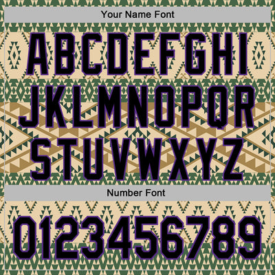 Custom Stitched City Cream Black-Purple 3D Pattern Design Tribal Ethnic Native American Sports Pullover Sweatshirt Hoodie