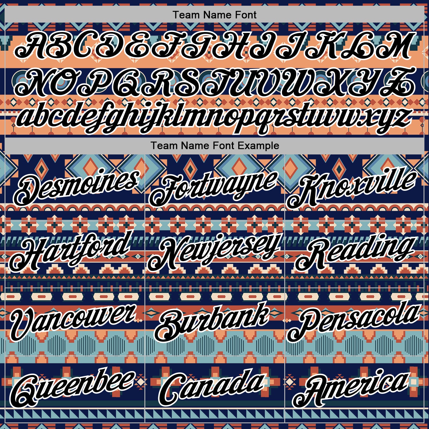 Custom Stitched Navy Black-White 3D Pattern Design Tribal Ethnic Native American Sports Pullover Sweatshirt Hoodie