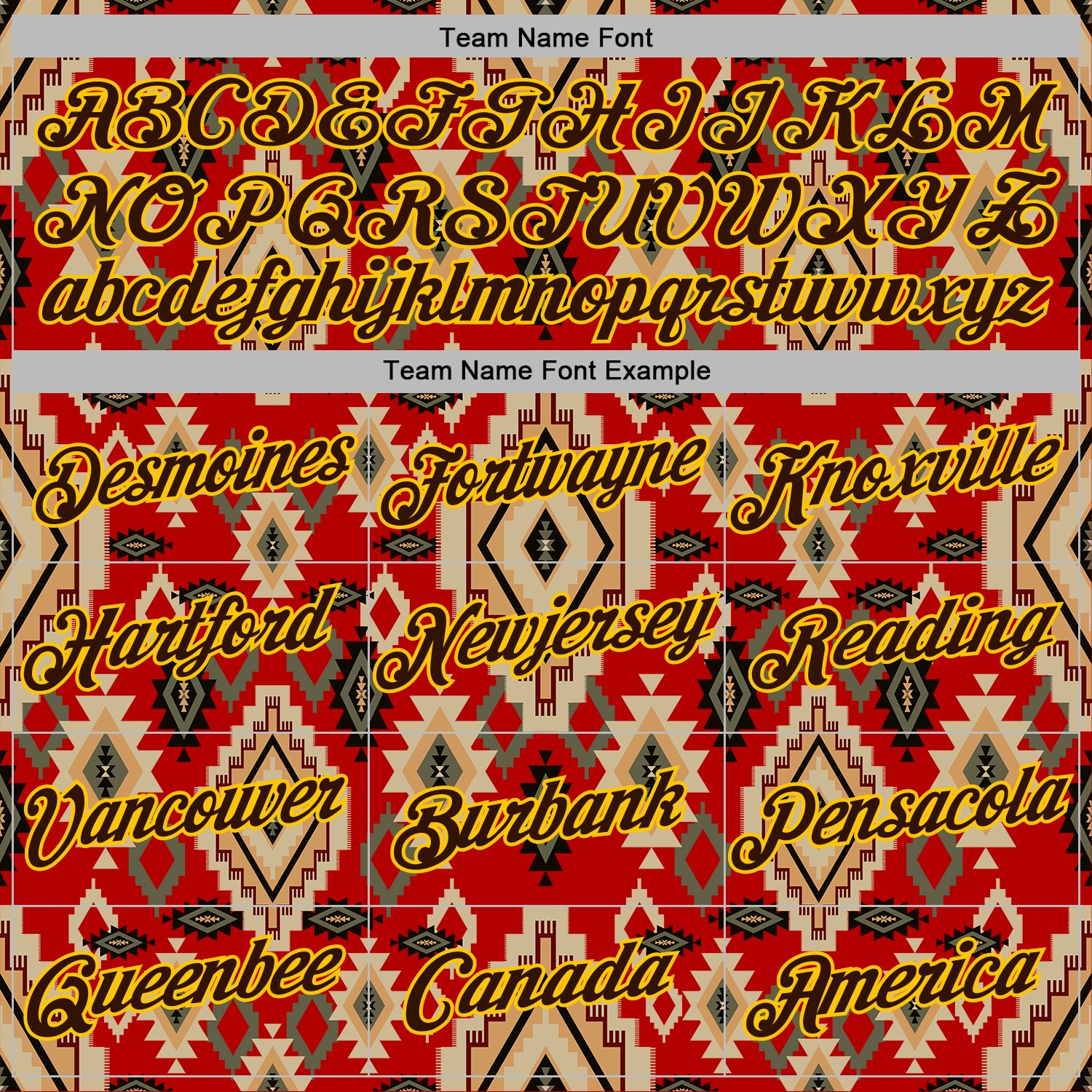 Custom Stitched Red Brown-Yellow 3D Pattern Design Tribal Ethnic Native American Sports Pullover Sweatshirt Hoodie