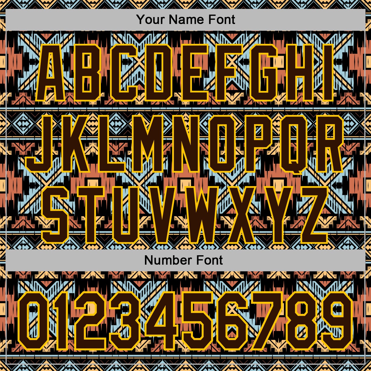 Custom Stitched Black Brown-Yellow 3D Pattern Design Tribal Ethnic Native American Sports Pullover Sweatshirt Hoodie