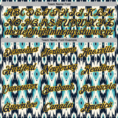 Custom Stitched Cream Navy-Gold 3D Pattern Design Tribal Ethnic Native American Sports Pullover Sweatshirt Hoodie