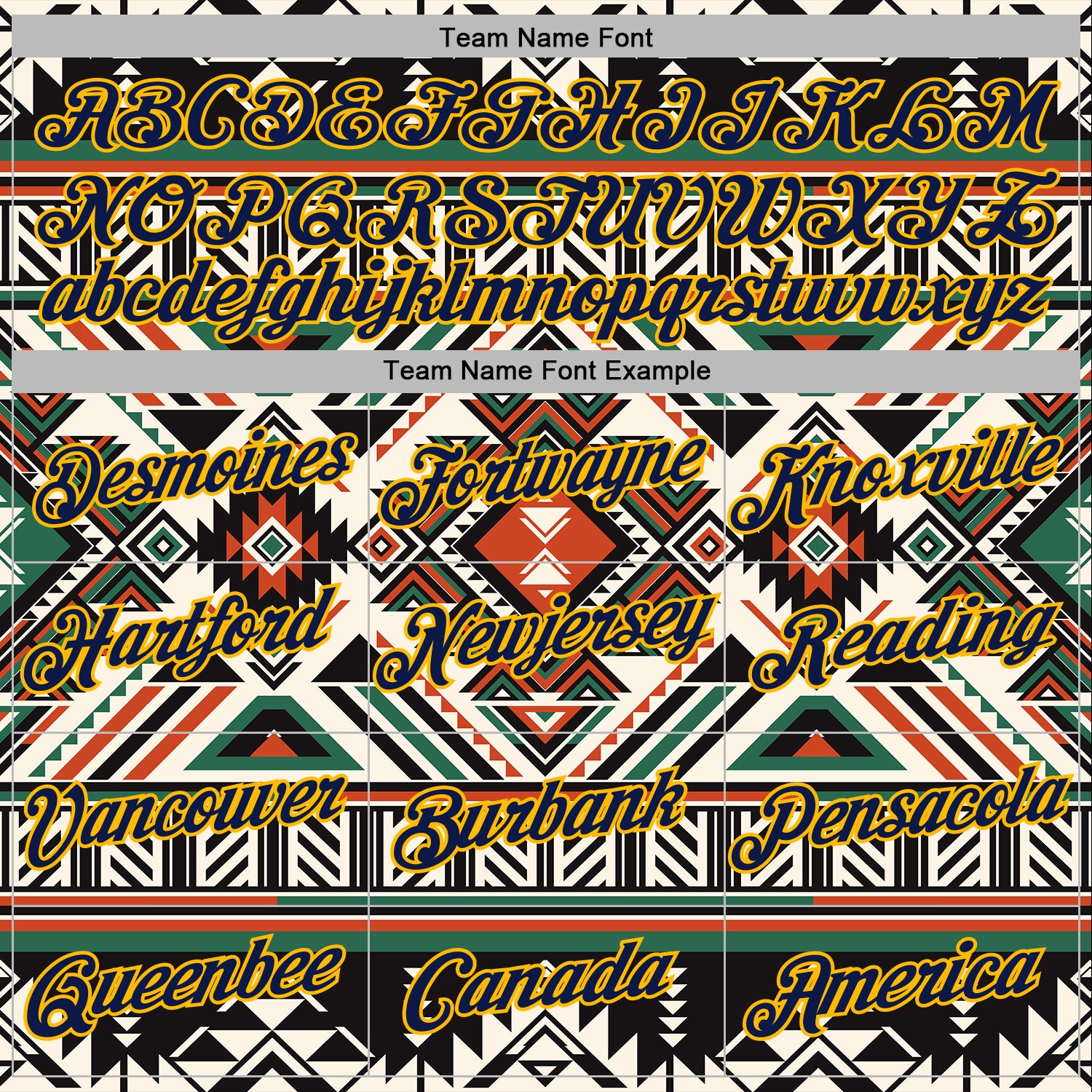 Custom Stitched Black Navy-Gold 3D Pattern Design Tribal Ethnic Native American Sports Pullover Sweatshirt Hoodie