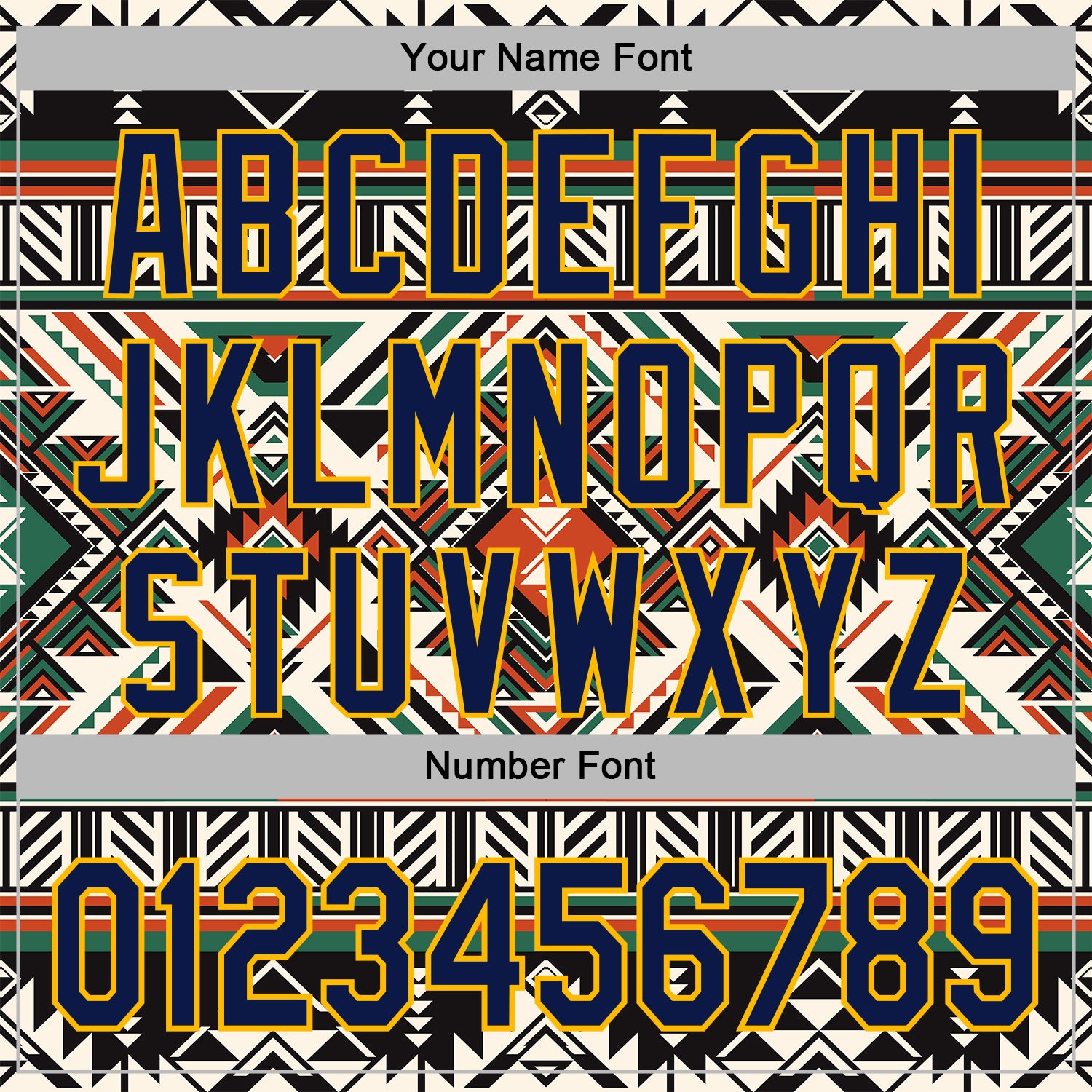 Custom Stitched Black Navy-Gold 3D Pattern Design Tribal Ethnic Native American Sports Pullover Sweatshirt Hoodie