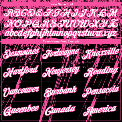 Custom Stitched Black White-Pink 3D Pattern Design Splash Grunge Art Sports Pullover Sweatshirt Hoodie