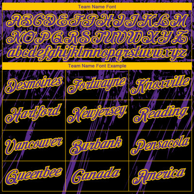 Custom Stitched Black Purple-Yellow 3D Pattern Design Splash Grunge Art Sports Pullover Sweatshirt Hoodie