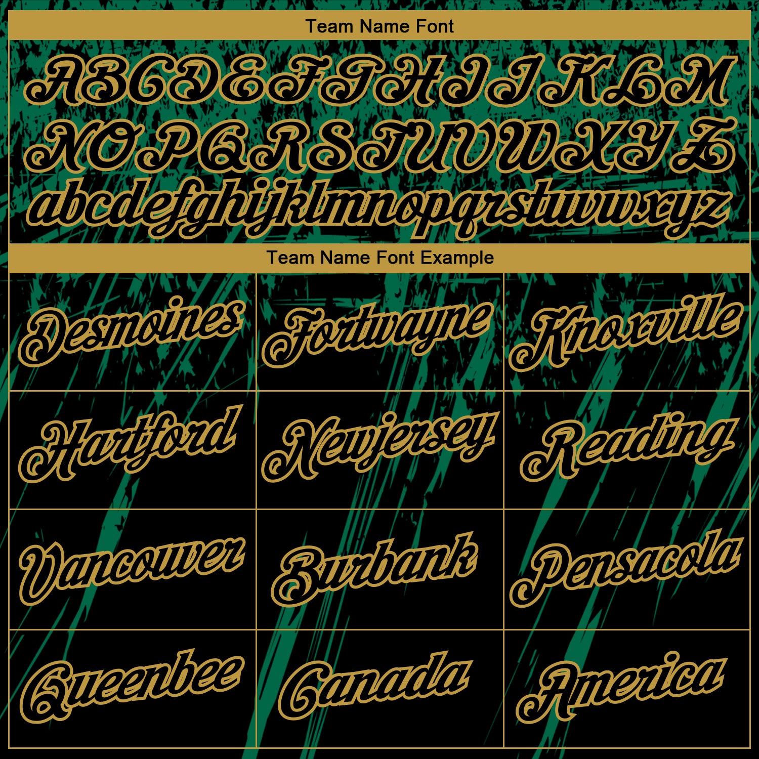 Custom Stitched Black Kelly Green-Old Gold 3D Pattern Design Splash Grunge Art Sports Pullover Sweatshirt Hoodie