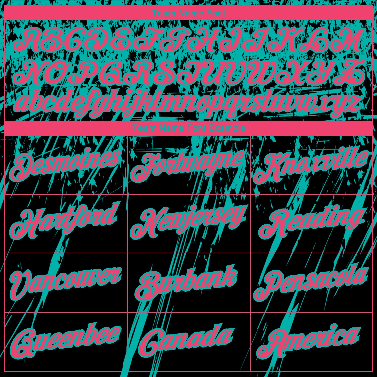 Custom Stitched Black Neon Pink-Aqua 3D Pattern Design Splash Grunge Art Sports Pullover Sweatshirt Hoodie