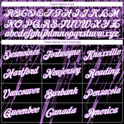 Custom Stitched Black White-Medium Purple 3D Pattern Design Splash Grunge Art Sports Pullover Sweatshirt Hoodie