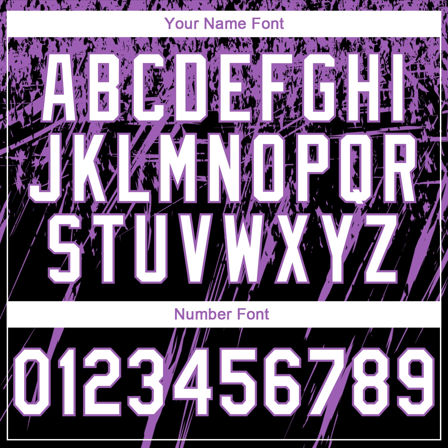 Custom Stitched Black White-Medium Purple 3D Pattern Design Splash Grunge Art Sports Pullover Sweatshirt Hoodie