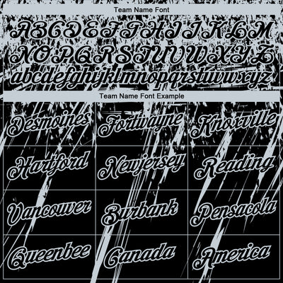 Custom Stitched Black Silver 3D Pattern Design Splash Grunge Art Sports Pullover Sweatshirt Hoodie