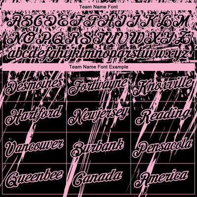 Custom Stitched Black Light Pink 3D Pattern Design Splash Grunge Art Sports Pullover Sweatshirt Hoodie