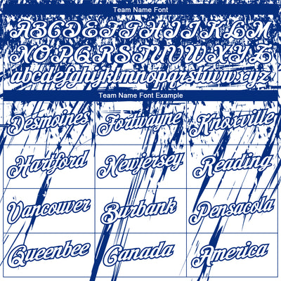 Custom Stitched White Royal 3D Pattern Design Splash Grunge Art Sports Pullover Sweatshirt Hoodie