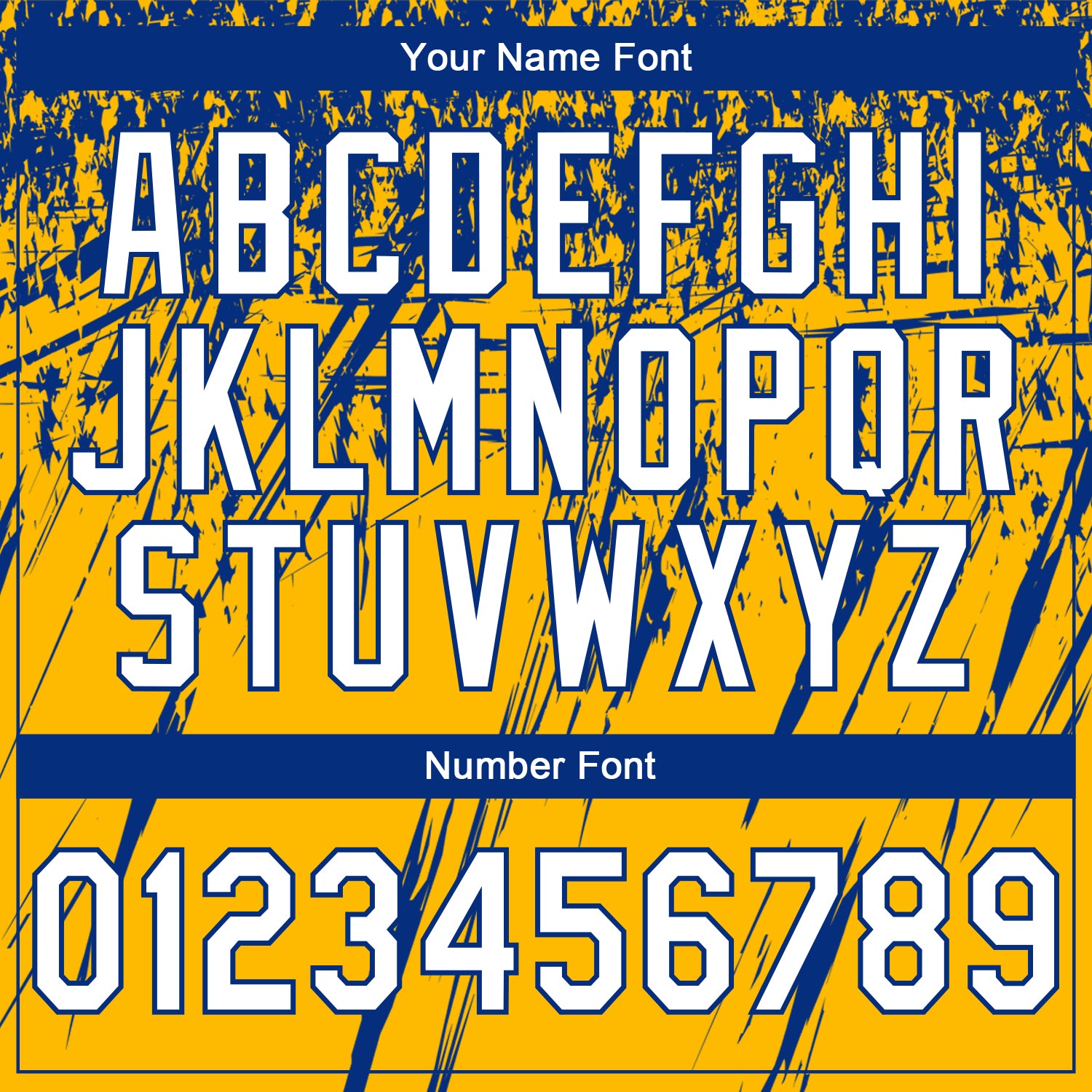 Custom Stitched Gold White-Royal 3D Pattern Design Splash Grunge Art Sports Pullover Sweatshirt Hoodie