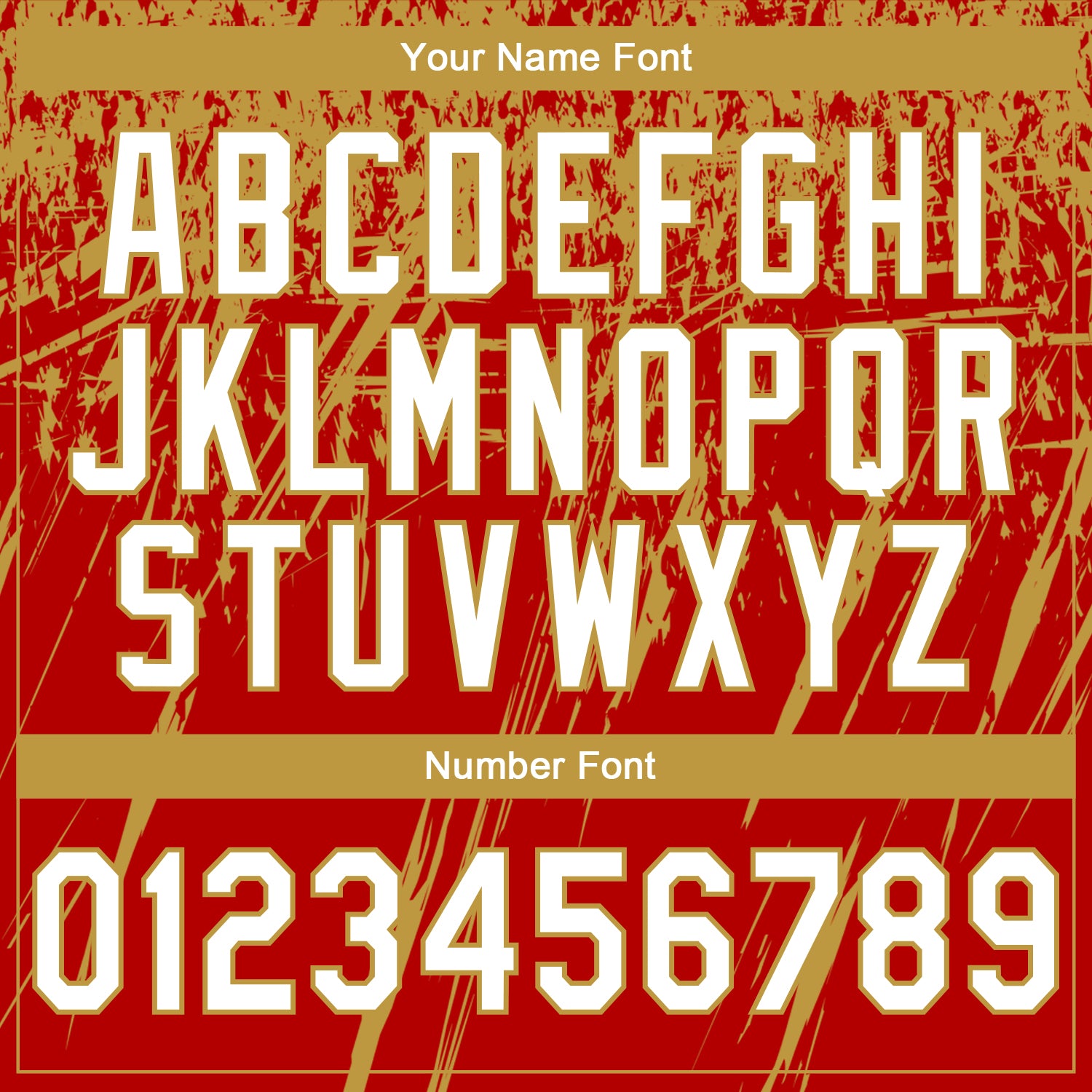 Custom Stitched Red White-Old Gold 3D Pattern Design Splash Grunge Art Sports Pullover Sweatshirt Hoodie