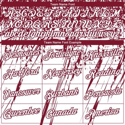 Custom Stitched White Crimson 3D Pattern Design Splash Grunge Art Sports Pullover Sweatshirt Hoodie