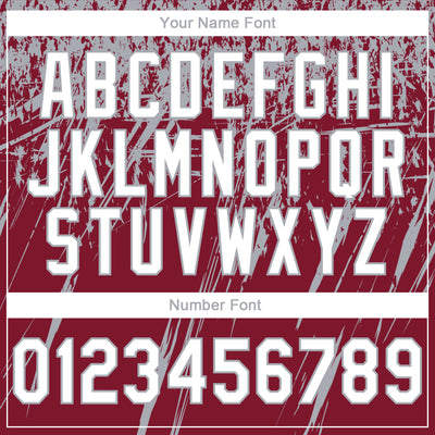 Custom Stitched Crimson White-Gray 3D Pattern Design Splash Grunge Art Sports Pullover Sweatshirt Hoodie