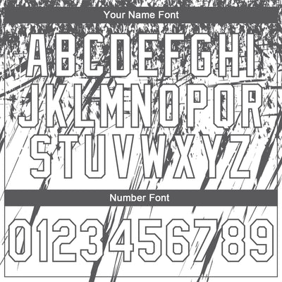 Custom Stitched White Steel Gray 3D Pattern Design Splash Grunge Art Sports Pullover Sweatshirt Hoodie