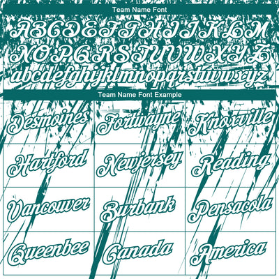 Custom Stitched White Teal 3D Pattern Design Splash Grunge Art Sports Pullover Sweatshirt Hoodie