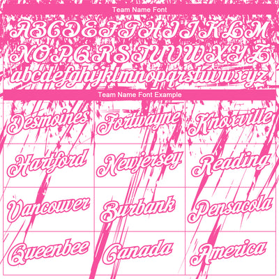 Custom Stitched White Pink 3D Pattern Design Splash Grunge Art Sports Pullover Sweatshirt Hoodie