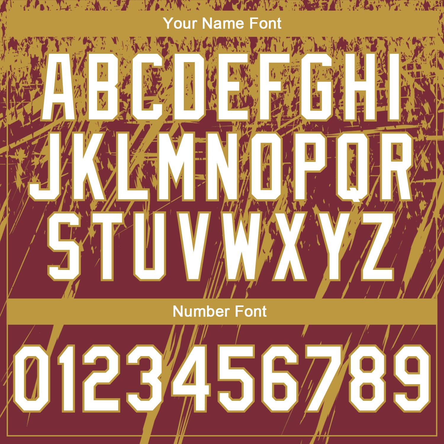 Custom Stitched Burgundy White-Old Gold 3D Pattern Design Splash Grunge Art Sports Pullover Sweatshirt Hoodie