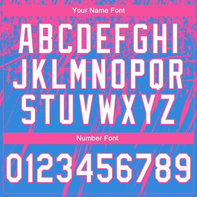 Custom Stitched Powder Blue White-Pink 3D Pattern Design Splash Grunge Art Sports Pullover Sweatshirt Hoodie