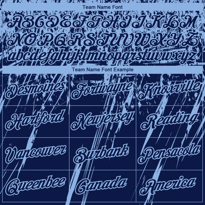 Custom Stitched Navy Light Blue 3D Pattern Design Splash Grunge Art Sports Pullover Sweatshirt Hoodie