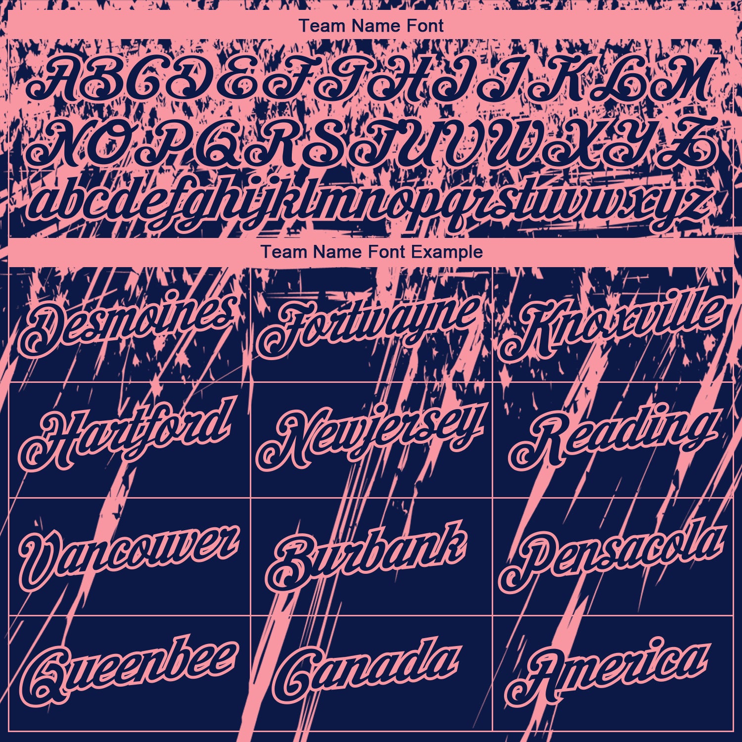 Custom Stitched Navy Medium Pink 3D Pattern Design Splash Grunge Art Sports Pullover Sweatshirt Hoodie