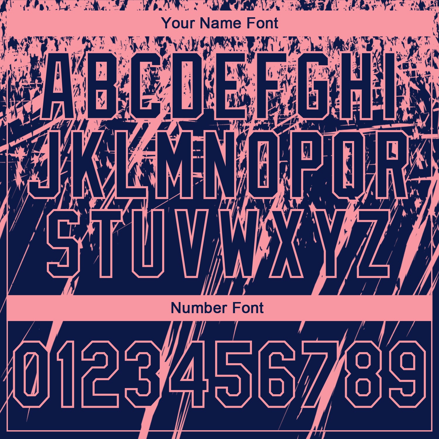 Custom Stitched Navy Medium Pink 3D Pattern Design Splash Grunge Art Sports Pullover Sweatshirt Hoodie