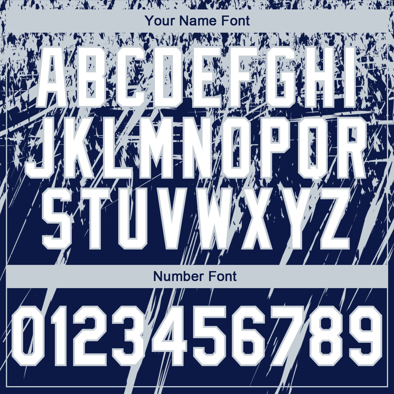 Custom Stitched Navy White-Silver 3D Pattern Design Splash Grunge Art Sports Pullover Sweatshirt Hoodie