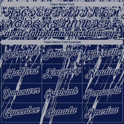 Custom Stitched Navy Gray 3D Pattern Design Splash Grunge Art Sports Pullover Sweatshirt Hoodie