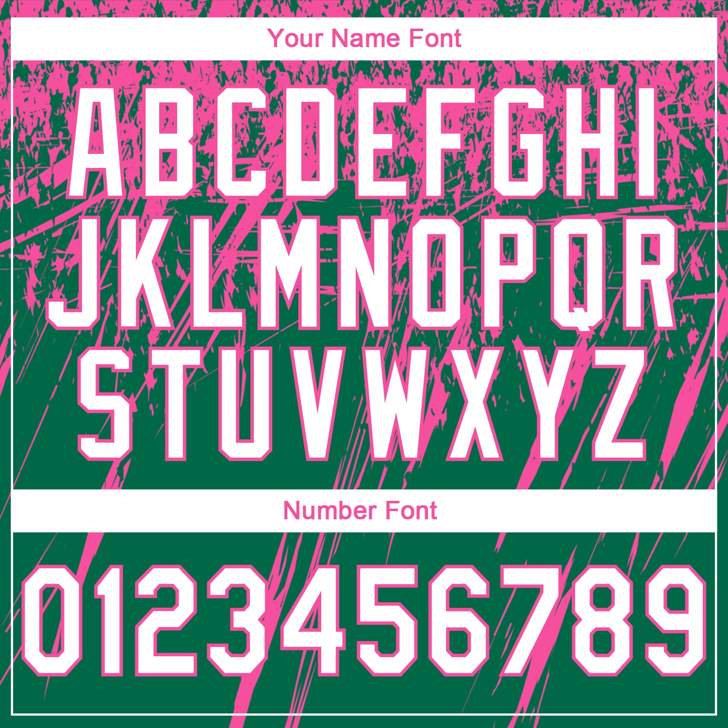 Custom Stitched Kelly Green White-Pink 3D Pattern Design Splash Grunge Art Sports Pullover Sweatshirt Hoodie