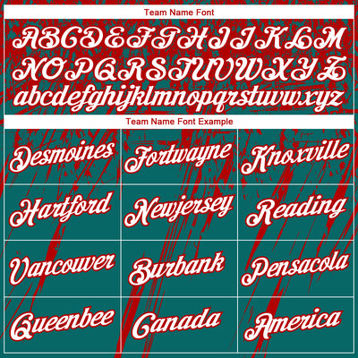 Custom Stitched Teal White-Red 3D Pattern Design Splash Grunge Art Sports Pullover Sweatshirt Hoodie