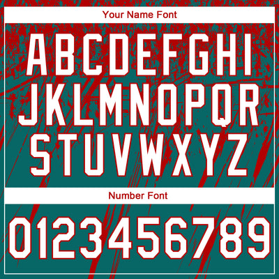 Custom Stitched Teal White-Red 3D Pattern Design Splash Grunge Art Sports Pullover Sweatshirt Hoodie