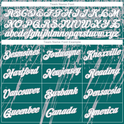 Custom Stitched Teal White-Gray 3D Pattern Design Splash Grunge Art Sports Pullover Sweatshirt Hoodie