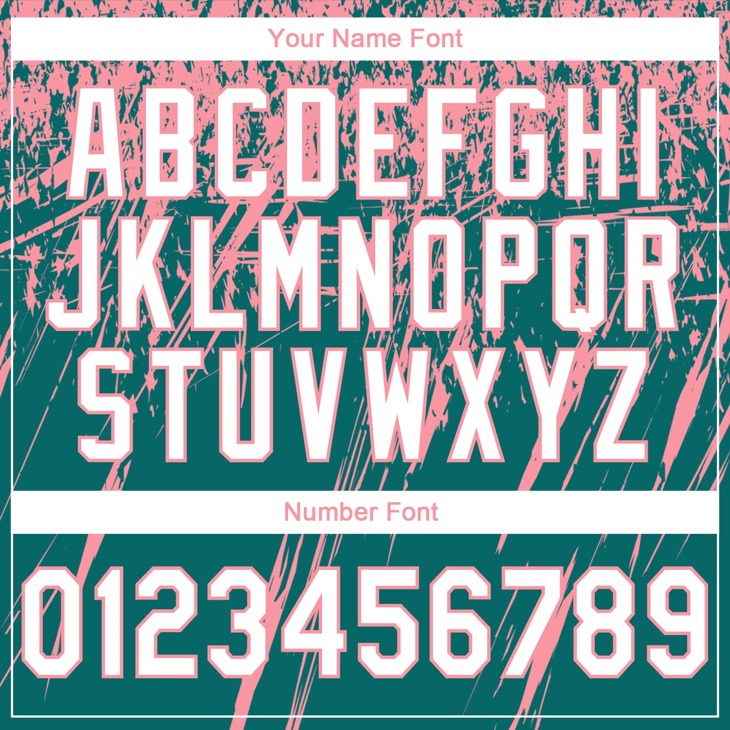 Custom Stitched Teal White-Medium Pink 3D Pattern Design Splash Grunge Art Sports Pullover Sweatshirt Hoodie