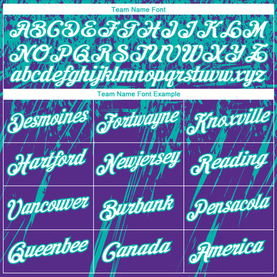 Custom Stitched Purple White-Aqua 3D Pattern Design Splash Grunge Art Sports Pullover Sweatshirt Hoodie