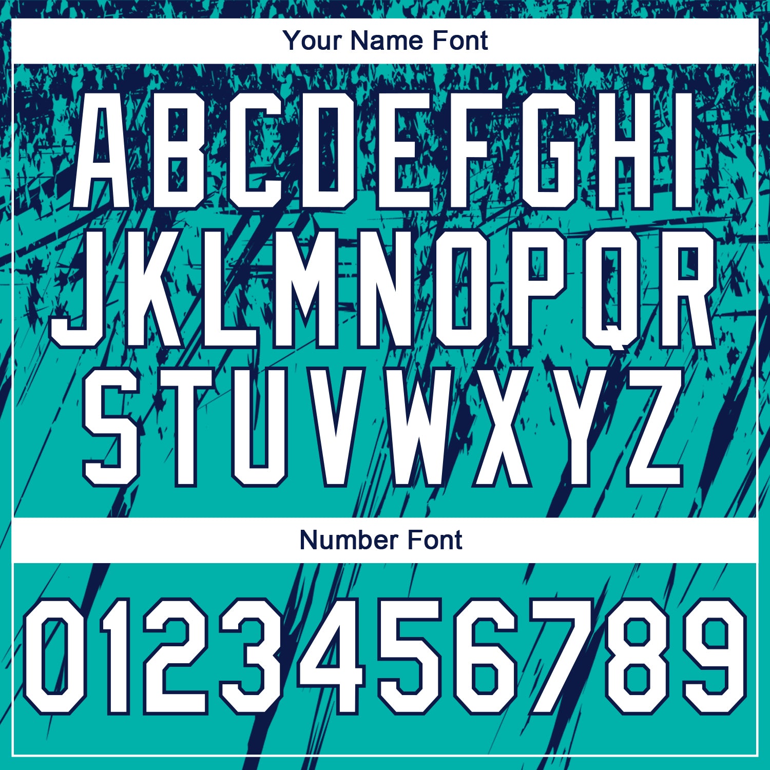 Custom Stitched Aqua White-Navy 3D Pattern Design Splash Grunge Art Sports Pullover Sweatshirt Hoodie