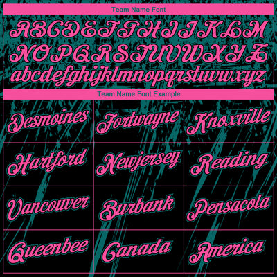 Custom Stitched Black Pink-Teal 3D Pattern Design Splash Grunge Art Sports Pullover Sweatshirt Hoodie